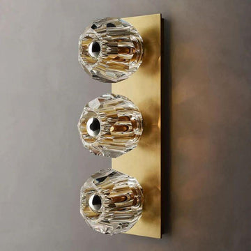 Boule Linear Crystal Sconce - King Lamps