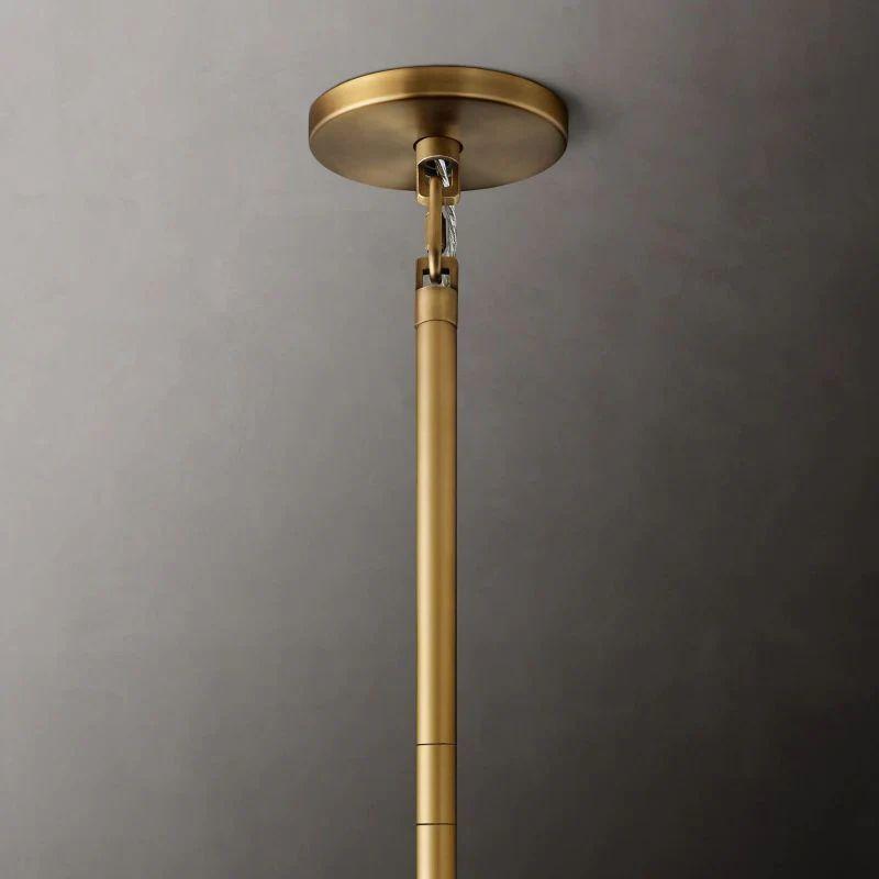 Cielo Glass 3-Tier Round Chandelier 48” - King Lamps