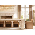 Cielo Glass Rectangular Chandelier 73” - King Lamps