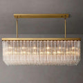 Cielo Glass Rectangular Chandelier 73” - King Lamps