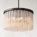 Cielo Glass Round Chandelier 36” - King Lamps