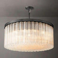 Cielo Glass Round Chandelier 48” - King Lamps