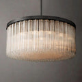 Cielo Glass Round Chandelier 48” - King Lamps