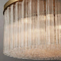 Cielo Glass Round Chandelier 48” - King Lamps