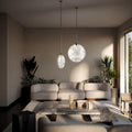 Alabaster Disc Pendant Light - King Lamps