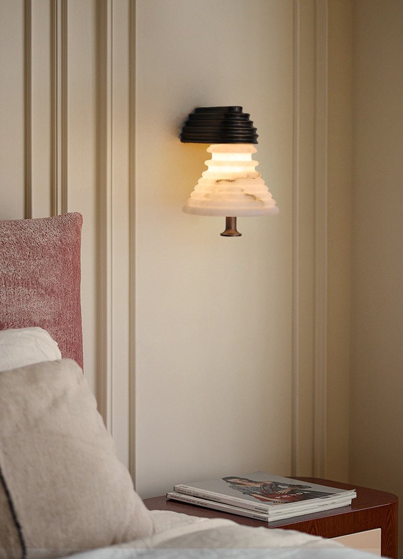 Strata Alabaster Wall Lamp