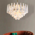 Laura Alabster Feathery Chandelier - King Lamps