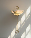 Tether Alabaster Wall Light
