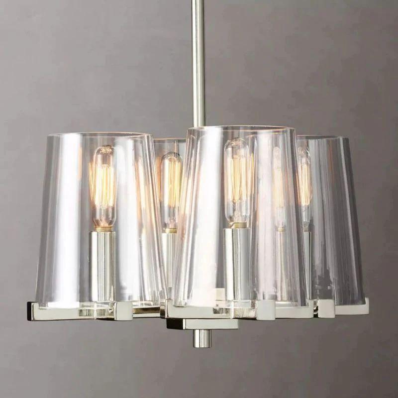 Pauillac Glass 4-Lights Pendant - King Lamps