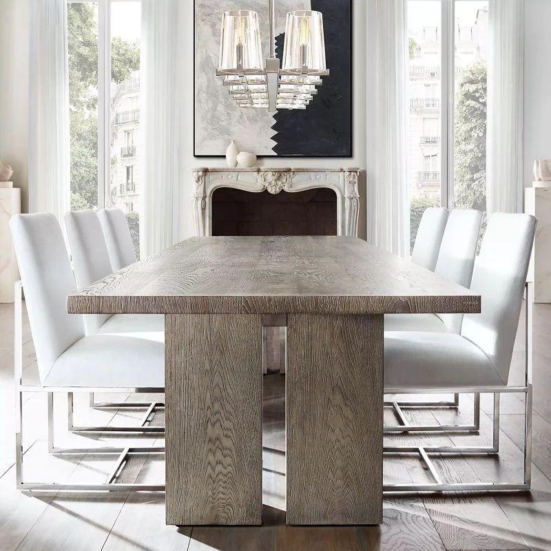 Pauillac Glass Linear Chandelier 60" - King Lamps