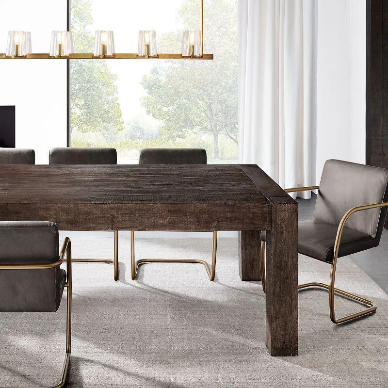 Pauillac Glass Linear Chandelier 60" - King Lamps