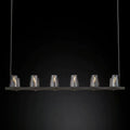Pauillac Glass Linear Chandelier 60