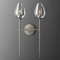Tulip Crystal Double Sconce - King Lamps