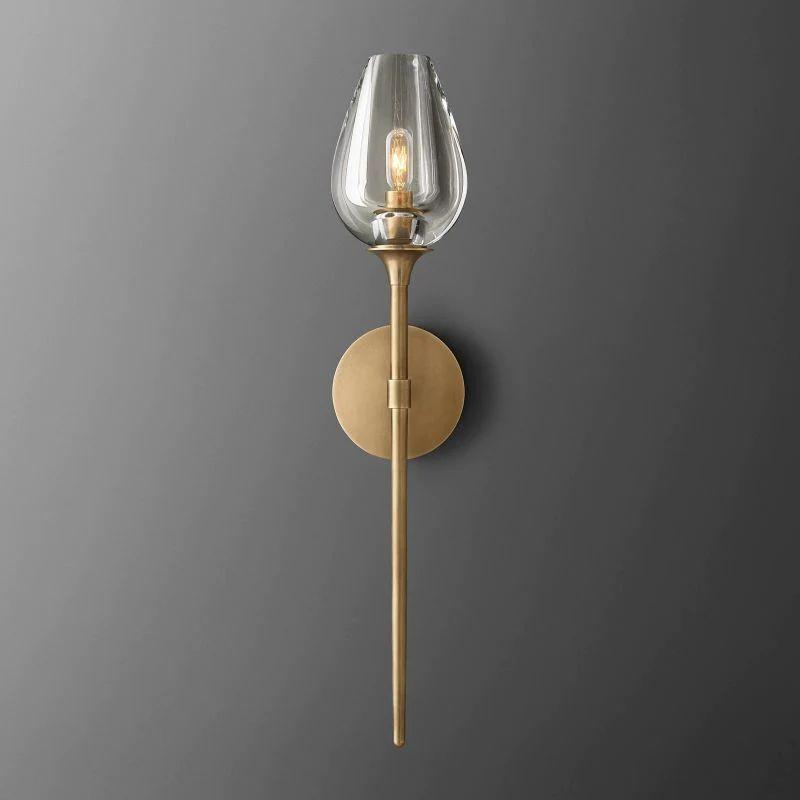 Tulip Crystal Grand Sconce - King Lamps