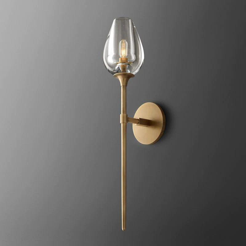 Tulip Crystal Grand Sconce - King Lamps