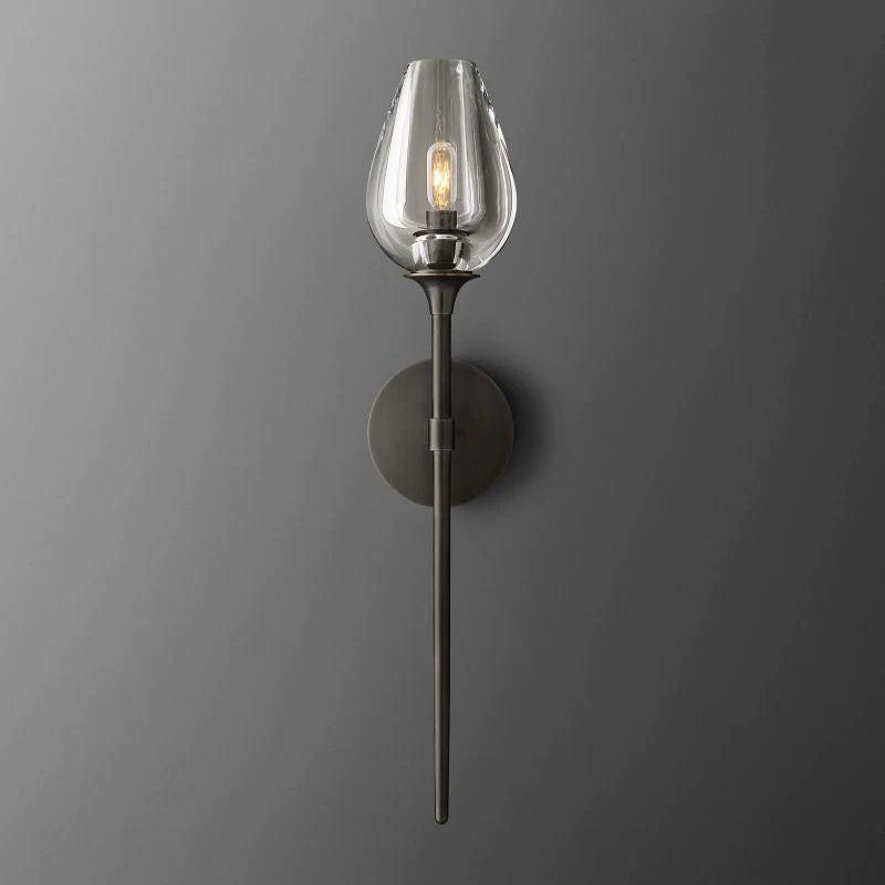Tulip Crystal Grand Sconce - King Lamps
