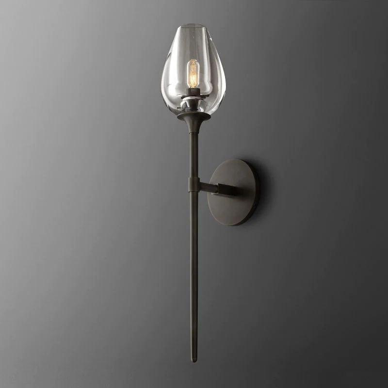 Tulip Crystal Grand Sconce - King Lamps