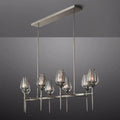 Tulip Crystal Linear Chandelier 52'' - King Lamps