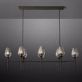 Tulip Crystal Linear Chandelier 52'' - King Lamps