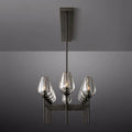 Tulip Crystal Linear Chandelier 65'' - King Lamps