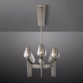 Tulip Crystal Linear Chandelier 65'' - King Lamps