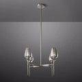 Tulip Crystal Round Chandelier 27'' - King Lamps