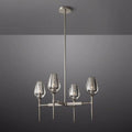 Tulip Crystal Round Chandelier 27'' - King Lamps