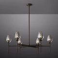 Tulip Crystal Round Chandelier 42'' - King Lamps