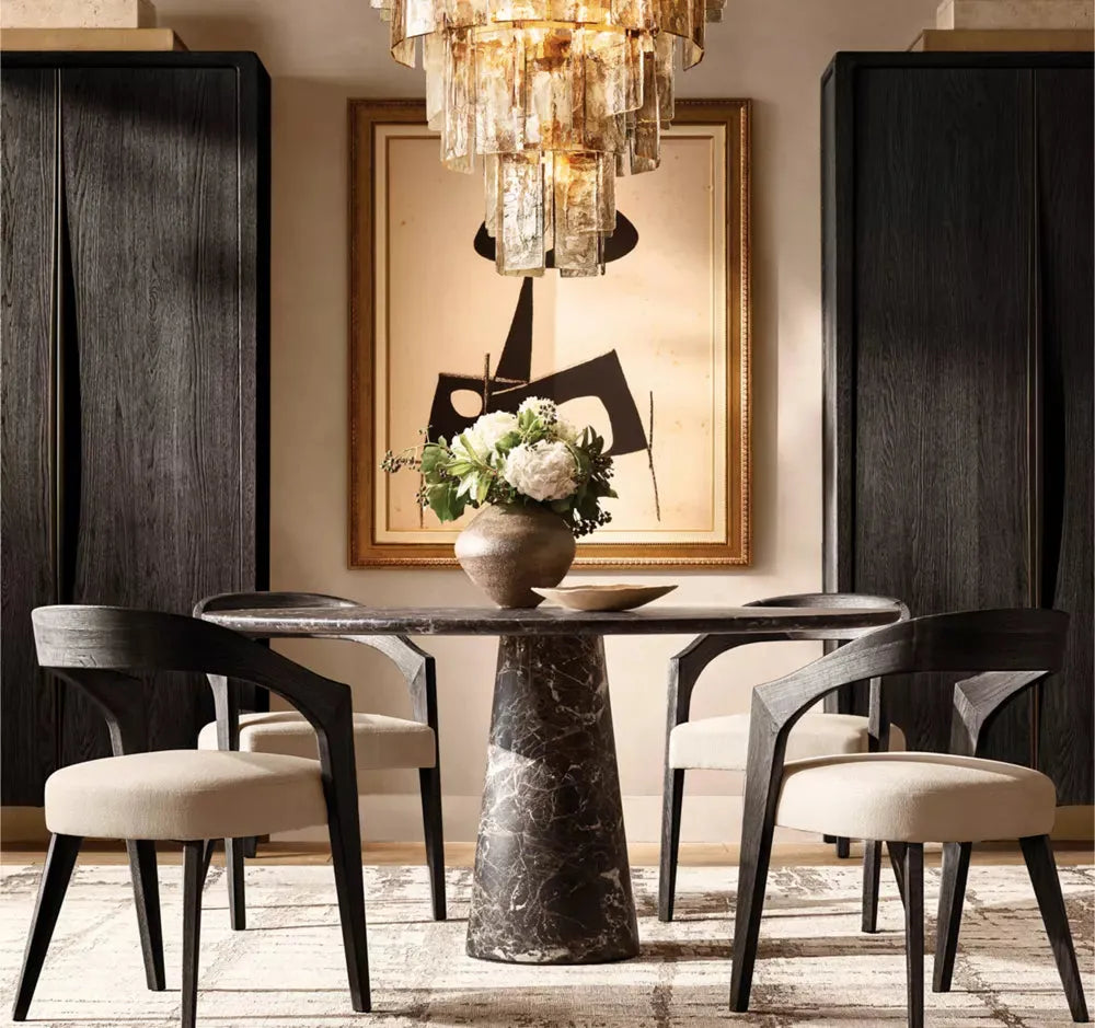 LATTICE SMOKE GLASS TIERED CHANDELIER 47" - King Lamps
