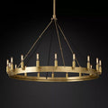 Camino Vintage Filament Round Chandelier 38‘’D - King Lamps