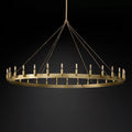 Camino Vintage Filament Round Chandelier 63‘’D - King Lamps