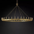 Camino Vintage Filament Round Chandelier 73‘’D - King Lamps