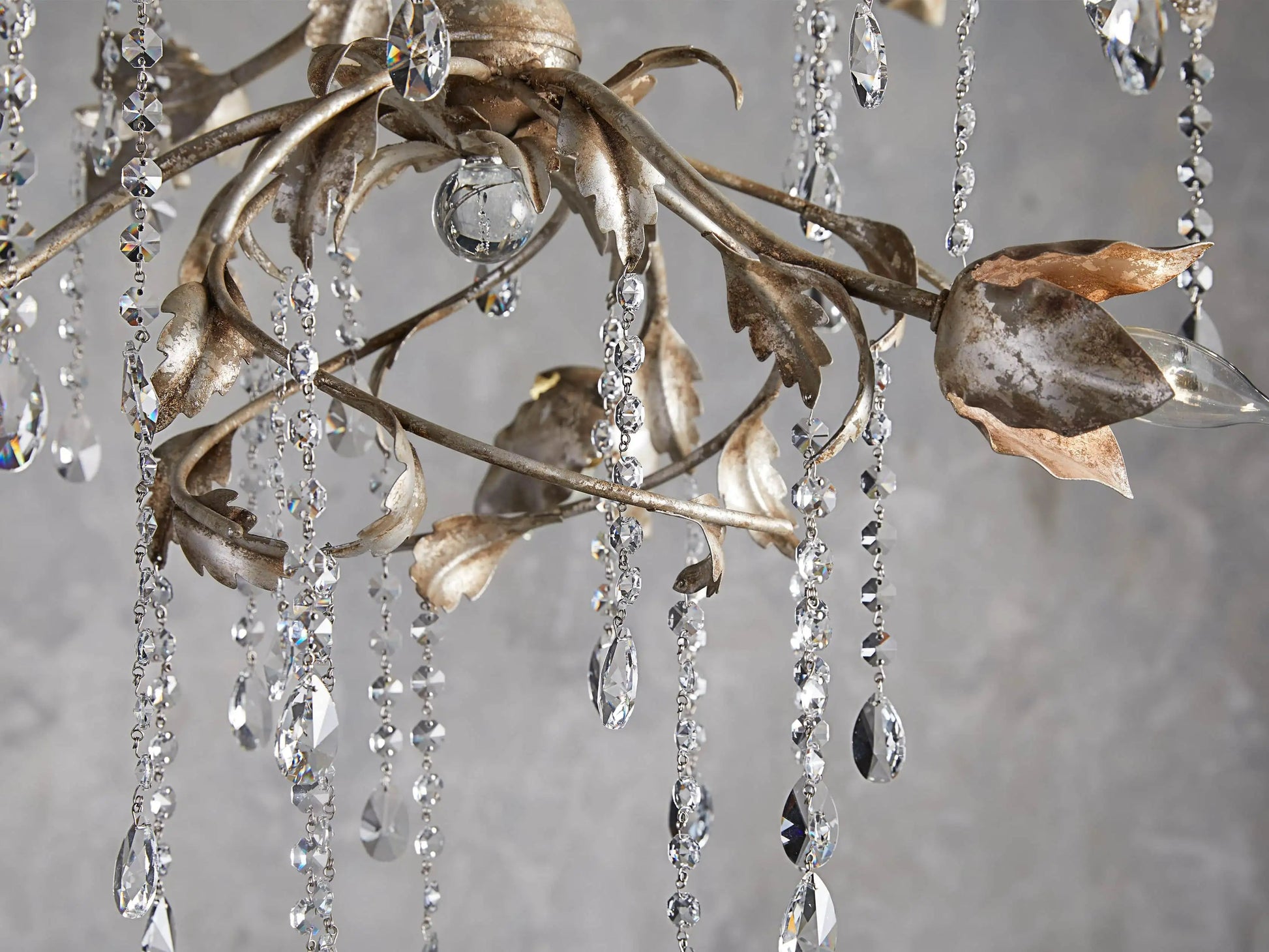 Viticcio Round Silver Chandelier - King Lamps