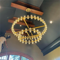 Arcachon Round 2-Tier Chandelier 60