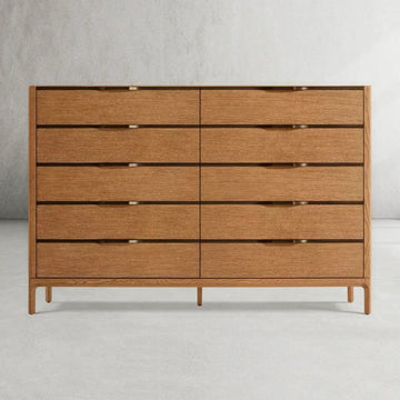 Warren 10-Drawer Dresser 72"W-Kinglamps
