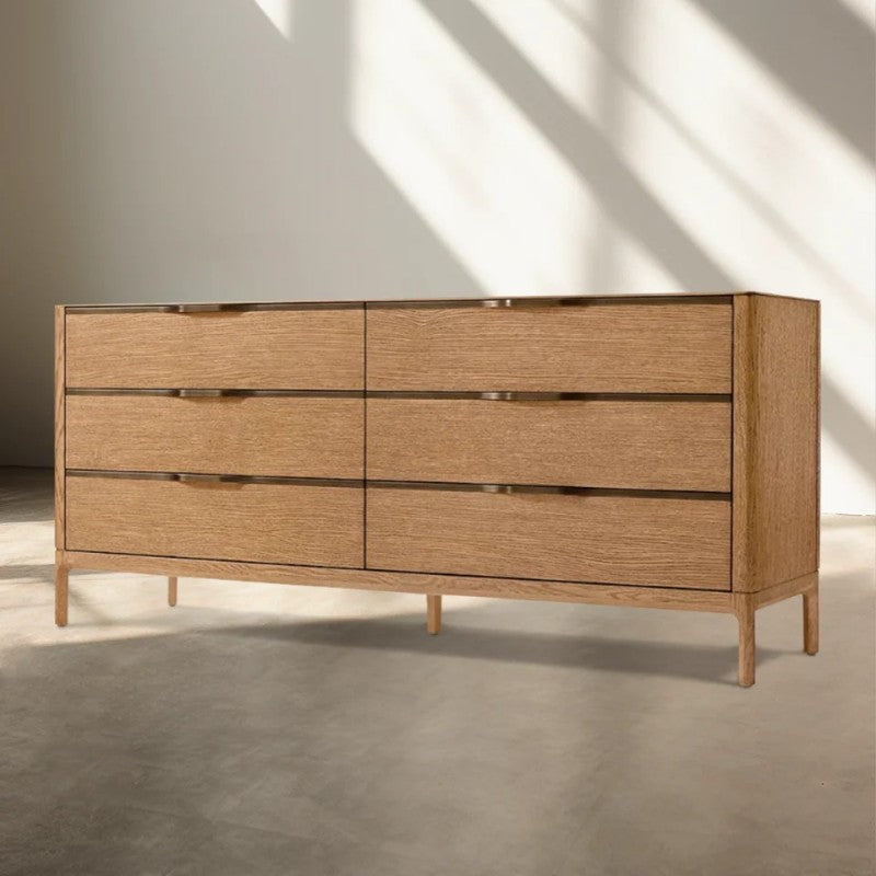 Warren 6-Drawer Dresser 72"W-Kinglamps