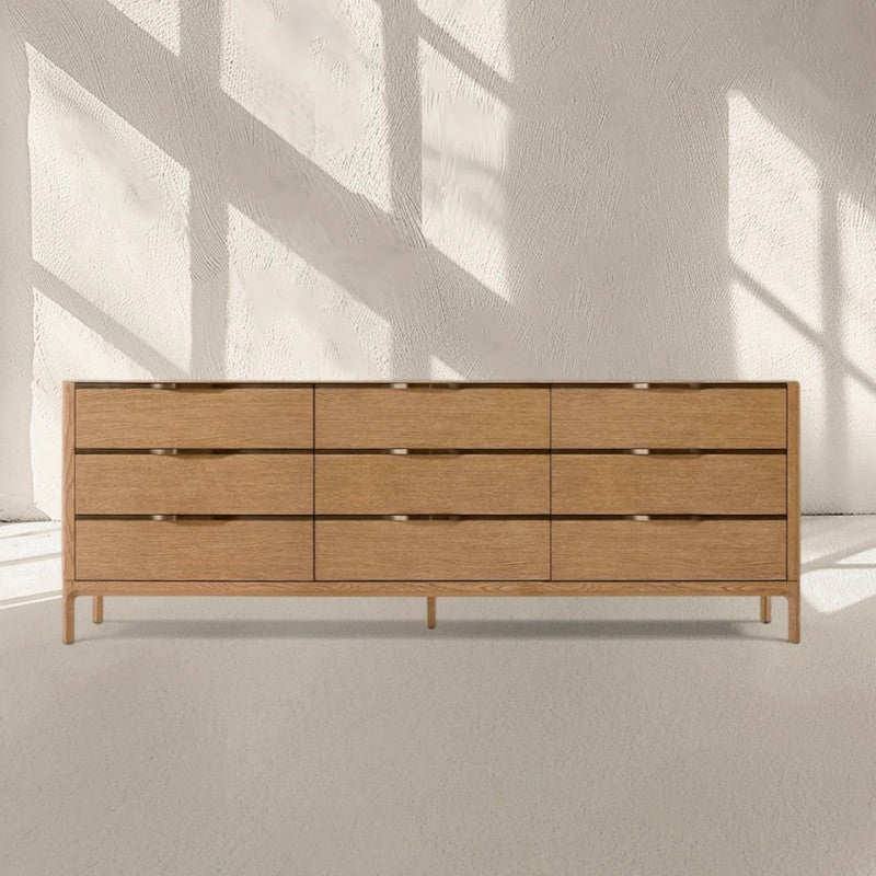 Warren 9-Drawer Dresser 90"W-Kinglamps