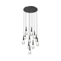Water Drop Round LED Chandelier-King Lamps