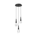Water Drop Round LED Chandelier-King Lamps