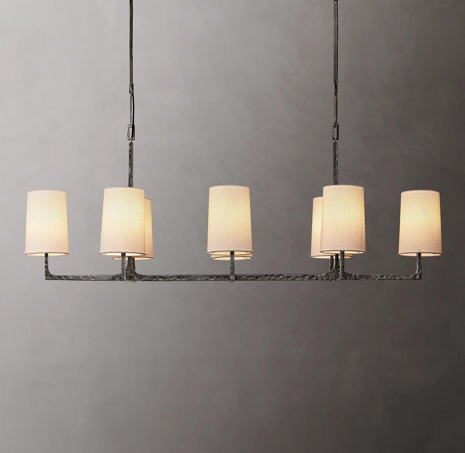 Wright Linear Chandelier 54" - King Lamps