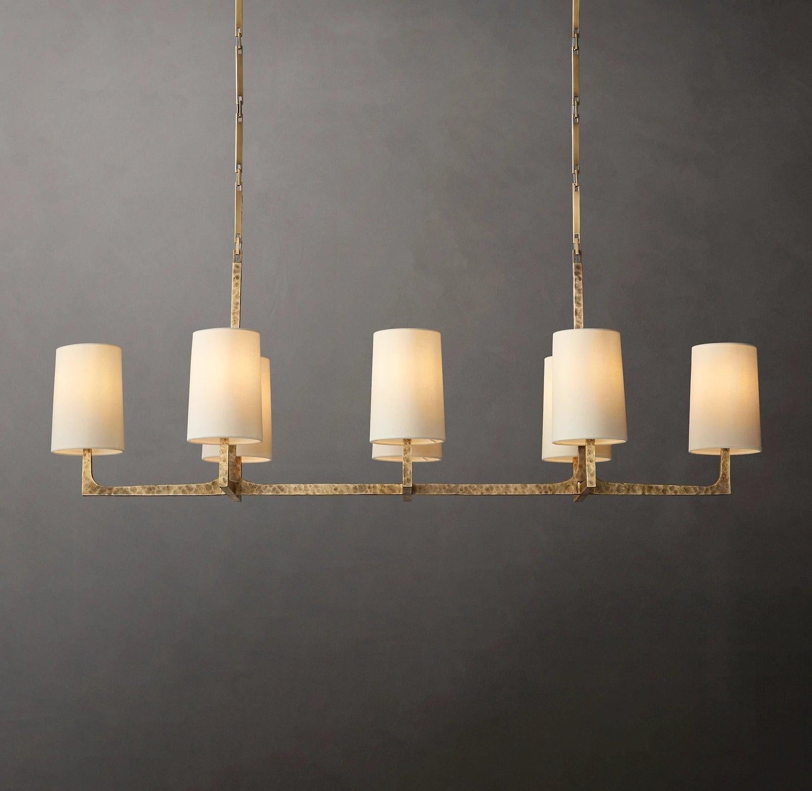 Wright Linear Chandelier 54" - King Lamps