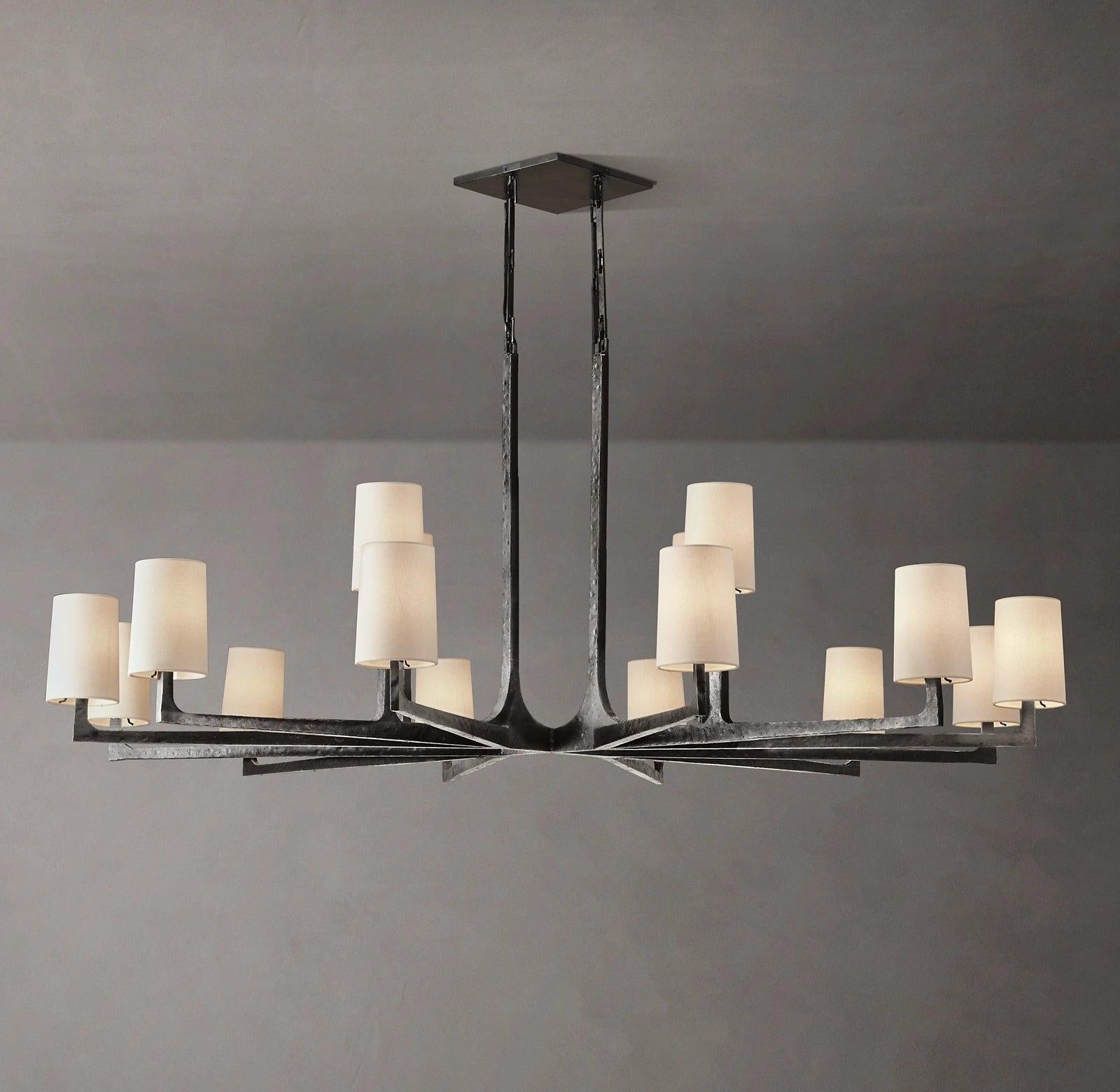 Wright Round Chandelier 60" - King Lamps