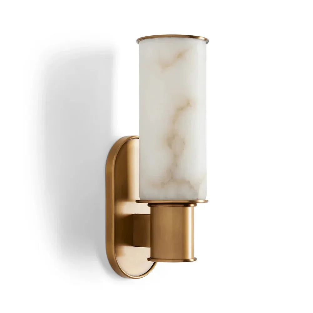 Harlin Alabaster Wall Sconce - King Lamps