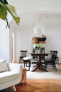Modern Art Design 5/6-Light Modern Branch Modeling Chandelier in White/Black