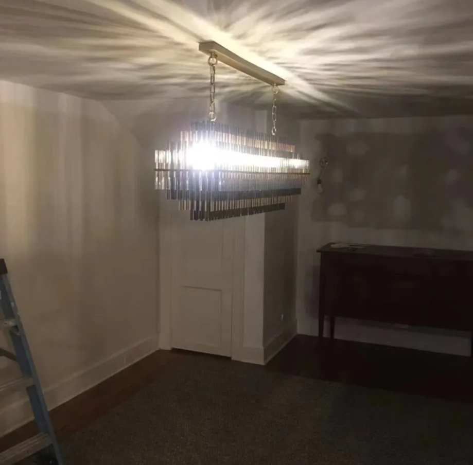 Emily Rectangular Chandelier 54" - King Lamps