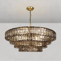Art Glass Ghiaccio Round Chandelier 36