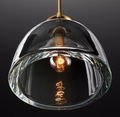 Botanist Dome Crystal Pendant 7'' 11'' 14'' - King Lamps