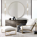 PEZZO SINGLE CRYSTAL WALL SCONCE - King Lamps