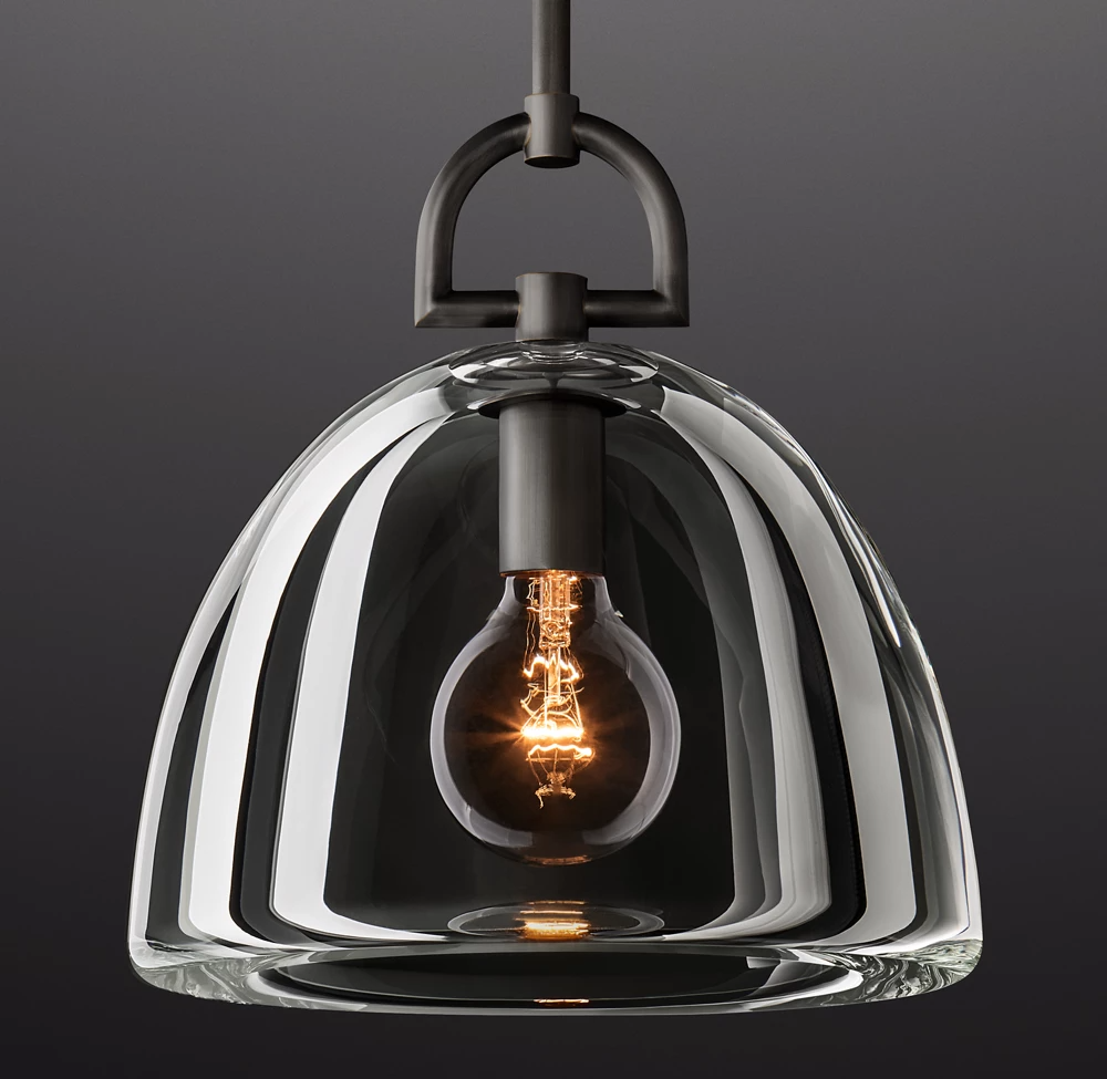 Botanist Dome Crystal Pendant 7'' 11'' 14'' - King Lamps