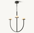 PEDRA ROUND CHANDELIER 24